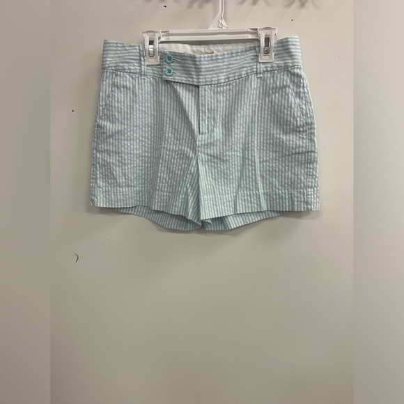 BANANA REPUBLIC STRIPED WOMEN SHORTS IN SIZE 4 - Picture 6 of 7